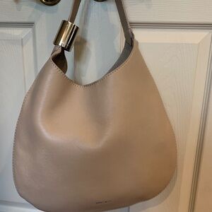 Jimmy Choo Tan Nappa Leather Hobo Handbag